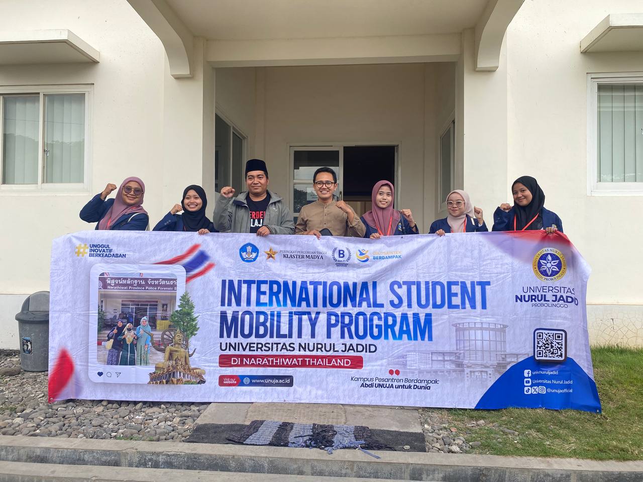 FSH UNUJA Probolinggo Perkuat Kerja Sama ASEAN melalui Misi Tridharma Internasional di Thailand