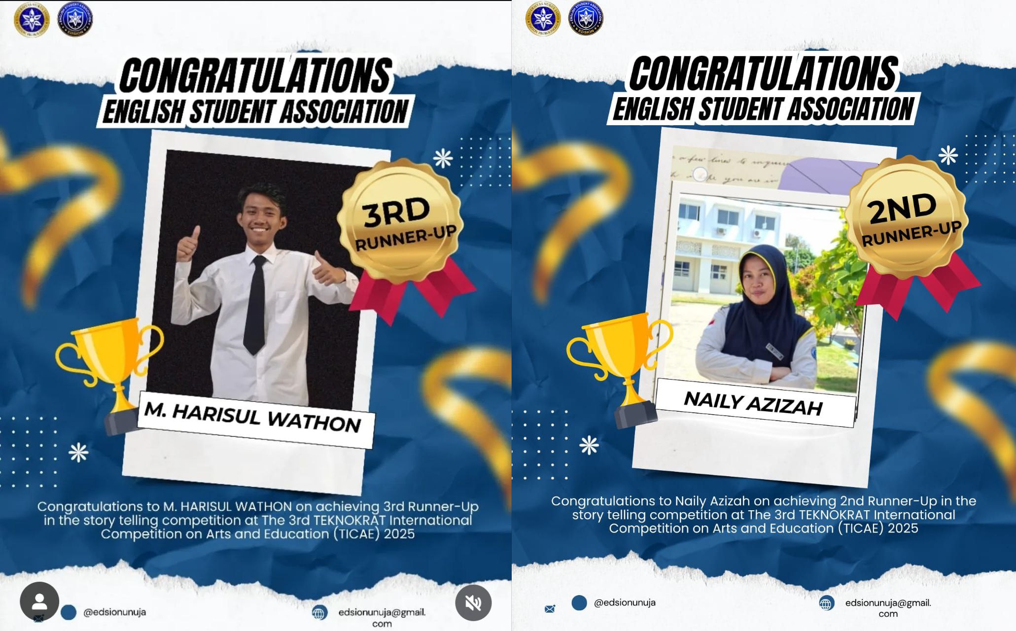 Ending 2025 with International Glory: PBI UNUJA Students Steal the Spotlight at TICAE 2025