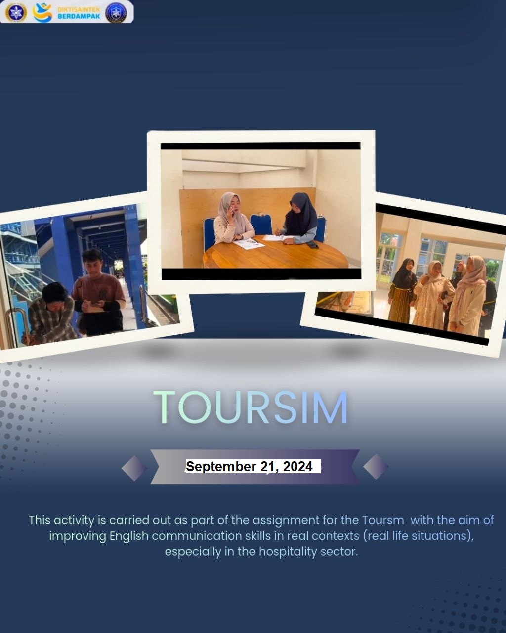 Tourism in Practice Mahasiswa Program Studi Pendidikan Bahasa Inggris