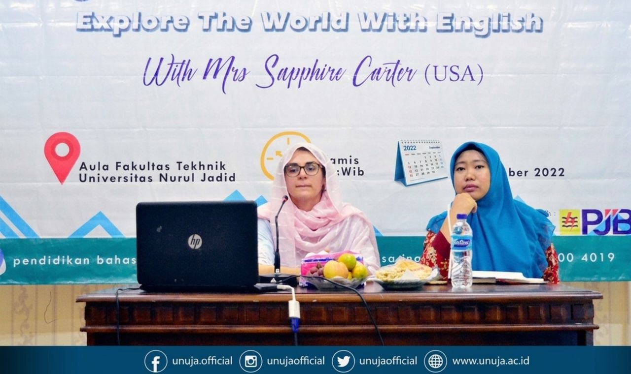 Guest Lecture "Explore the World with English"