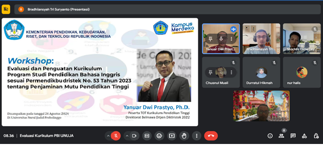 Pemutakhiran Kurikulum PBI 2024