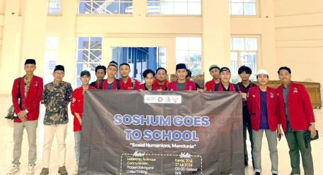 Wujudkan Visi FSH UNUJA, Dekan Lepas BEM FSOSHUM Laksanakan SOSHUM Goes to School (GtS) 2024