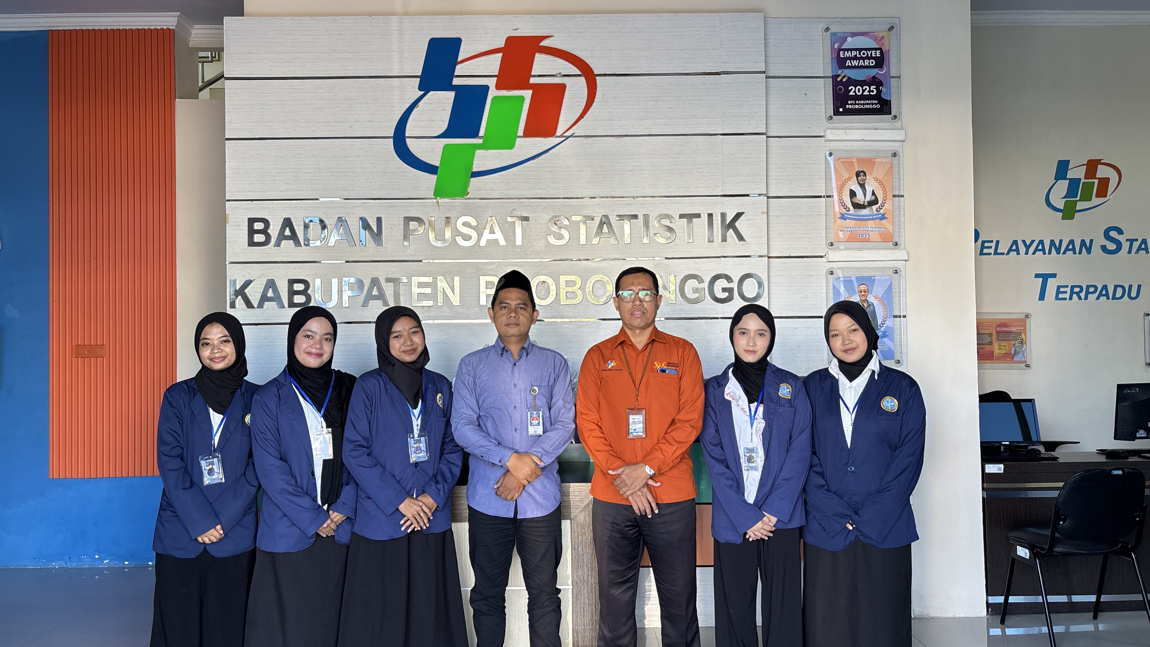 Mahasiswa Prodi Ekonomi Ikuti Program Magang di BPS Kabupaten Probolinggo